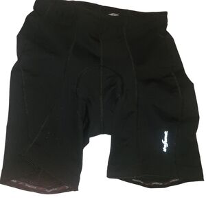 She Beest Black Padded Cycling Shorts L